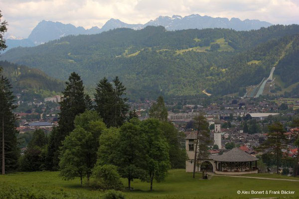 Garmisch-Partenkirchen 2023, Kramerplateauweg, Kriegergedächtniskapelle