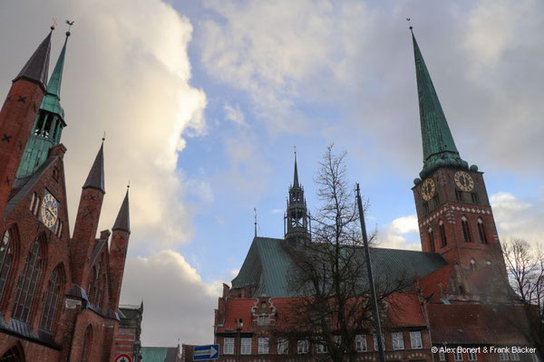 Lübeck 2023, Heiligen-Geist-Hospital und St.-Jakobi-Kirche