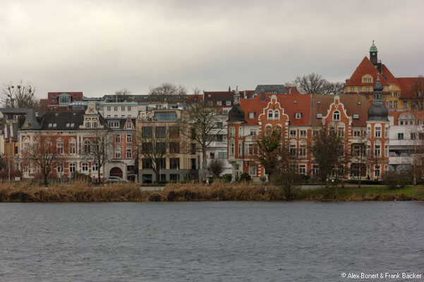 Schwerin 2022, Häuser am Burgsee