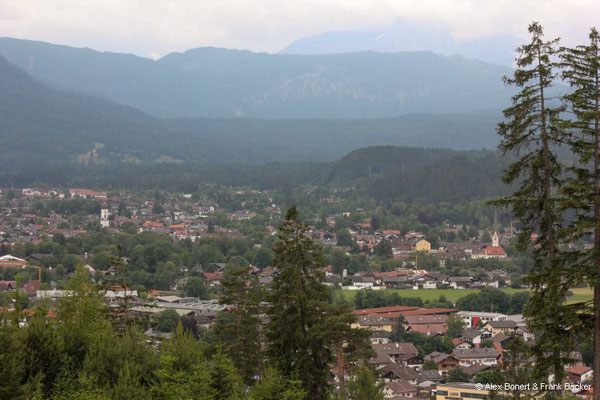 Garmisch-Partenkirchen 2023, Blick auf Garmisch
