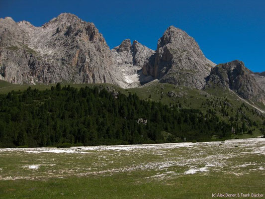 Südtirol 2009, Wanderung Geislerspitzen