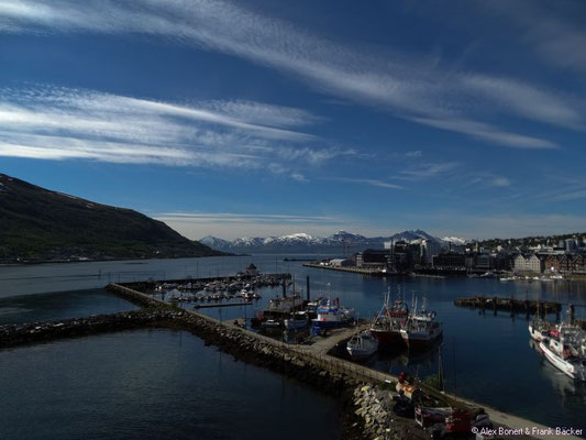 Polarkreis 2016, Tromsø, Hafen und Tromsøysund