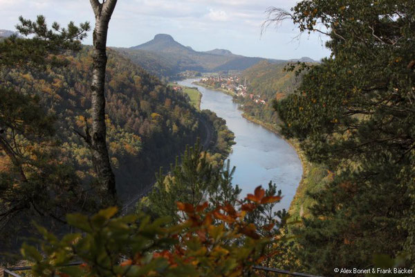 Sächsische Schweiz 2022, Aussicht von der Kleinen Bastei