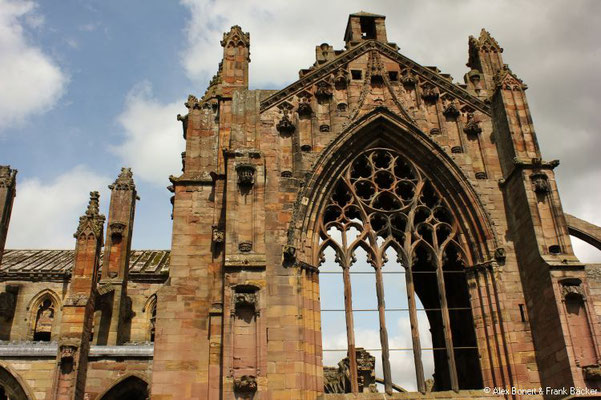 Schottland 2012, Melrose Abbey