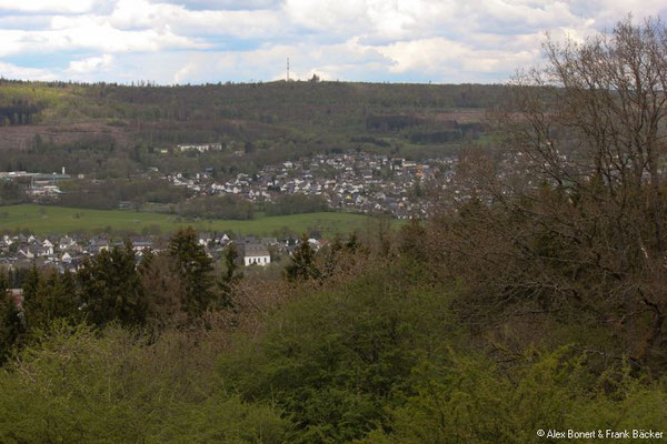 Romantischer Hickengrund 2021, Blick auf Ober- und Niederdresselndorf
