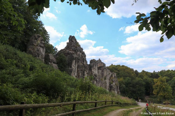 Teutoburger Wald 2022, Externsteine