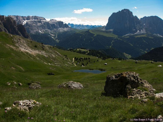 Südtirol 2009, Wanderung Geislerspitzen