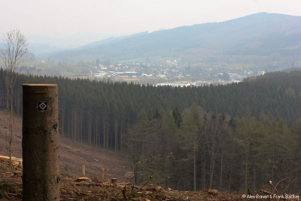 Burgholdinghausen 2021, Blick auf Welschen Ennest