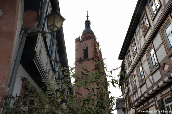 Eltville 2018, Altstadt mit Kirche St. Peter und Paul