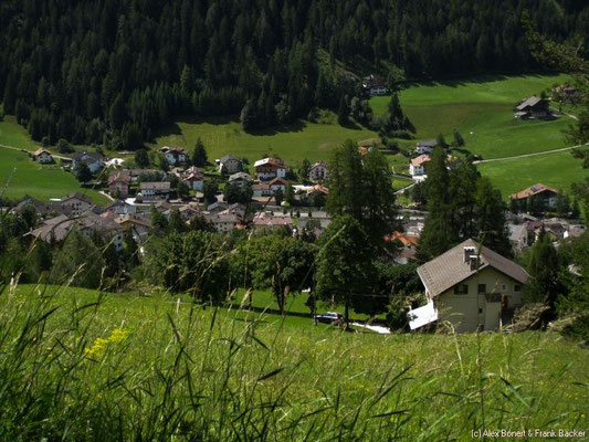 Südtirol 2009, Wanderung St. Jakob - Annatal, St. Christina