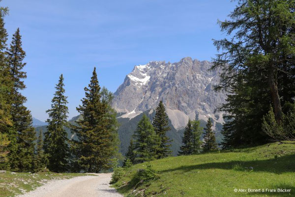 Garmisch-Partenkirchen 2023, Blick zur Zugspitze