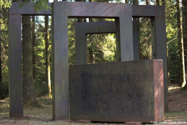 Rothaarsteig 2019, Skulptur "Kein leichtes Spiel"