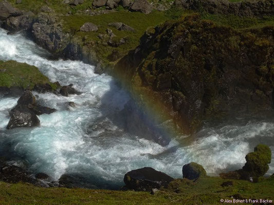Polarkreis 2016, am Dynjandi-Wasserfall