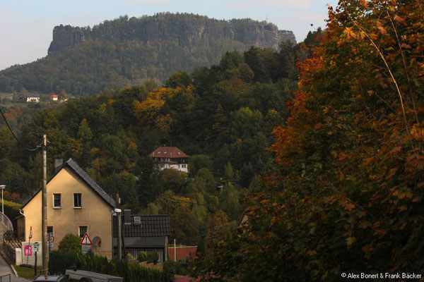 Sächsische Schweiz 2022, Blick zum Lilienstein