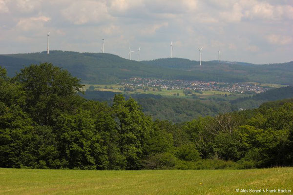 Wacholderweg 2021, Blick vom Kornberg