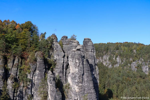 Sächsische Schweiz 2022, an der Bastei