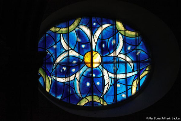 Mainz 2018, Kirche St. Stephan, Chagall-Fenster