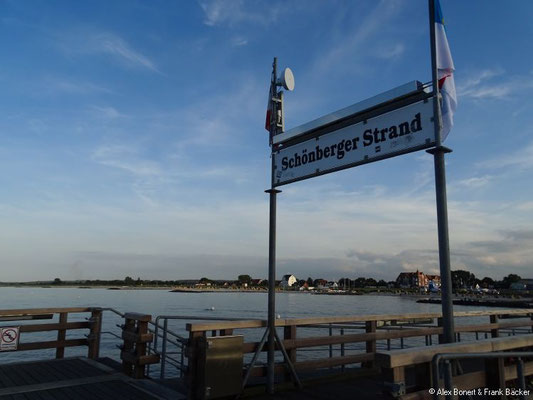Schönberger Strand 2017, Blick von der Seebrücke