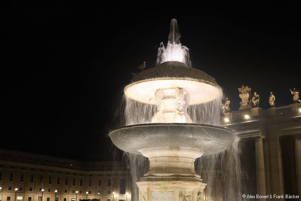 Rom 2018, Petersplatz, Fontana del Bernini