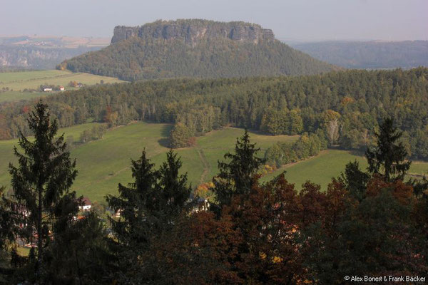 Sächsische Schweiz 2022, Blick zum Lilienstein