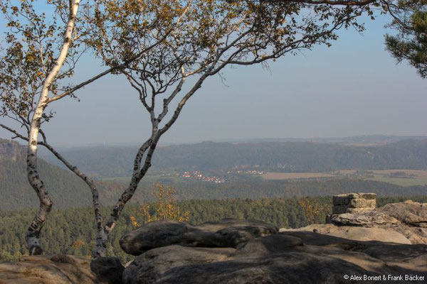 Sächsische Schweiz 2022, Pfaffenstein, Aussichtsplattform