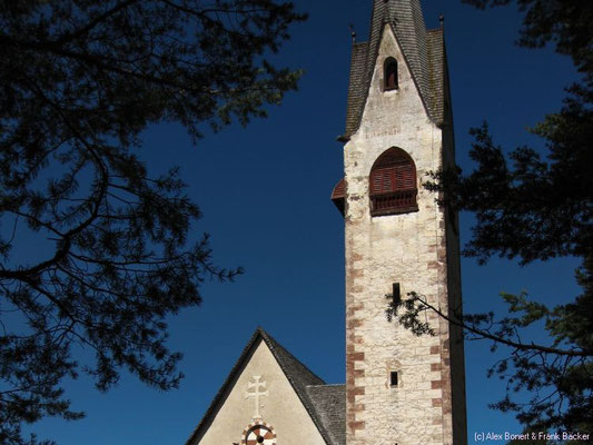 Südtirol 2009, Wanderung St. Jakob - Annatal, Kirche St. Jakob