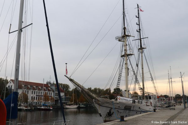 Greifswald 2020, Wieck, Segelschulschiff Greif