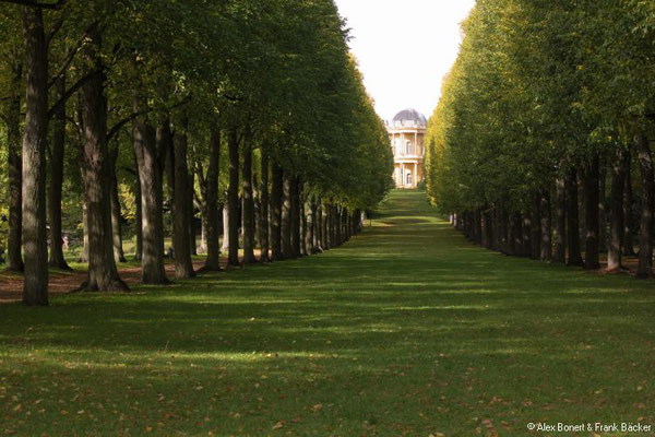 Schloss Sanssouci 2022, Blick zum Belvedere