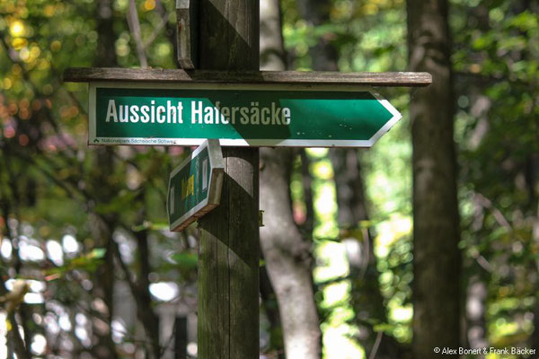 Sächsische Schweiz 2022, Aussichtspunkt Hafersäcke
