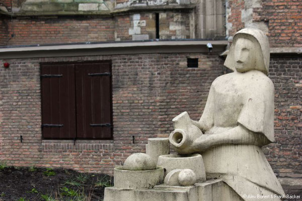 Südholland 2018, Delft, an der Nieuwe Kerk