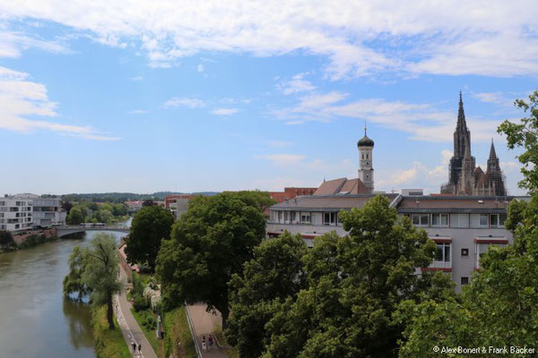 Ulm 2020, Ausblick vom Berblinger Turm