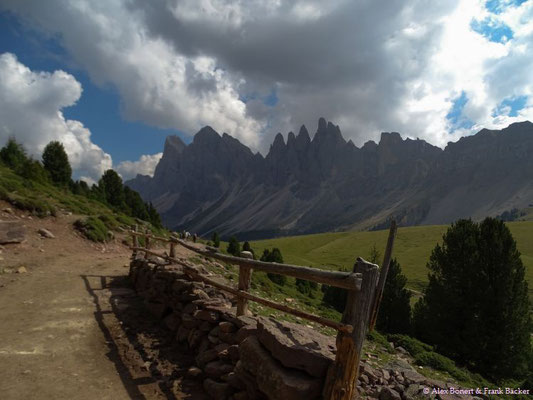 Südtirol 2016, Wanderung Grödner Höhenweg, Puez-Geisler-Gruppe