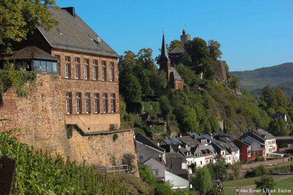 Saarburg 2018, Blick vom Aussichtspunkt "Schleif"
