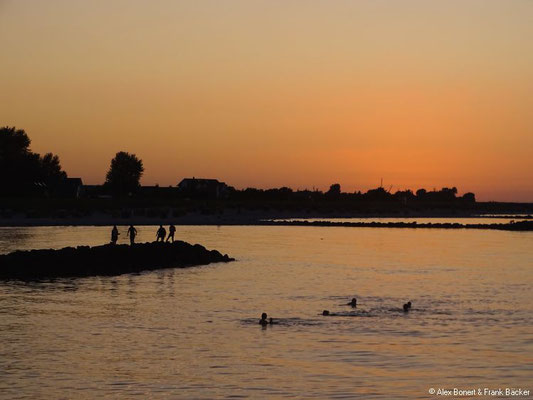 Schönberger Strand 2017, Sonnenuntergang