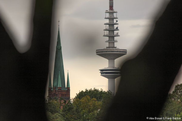 Hamburg 2021, Blick zum Heinrich-Hertz-Turm