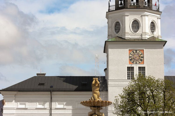Salzburg 2023, Residenzbrunnen und Neue Residenz