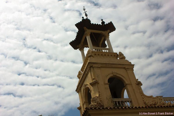 Barcelona 2015, Terrassen an der Avinguda de la Reina Maria Christina