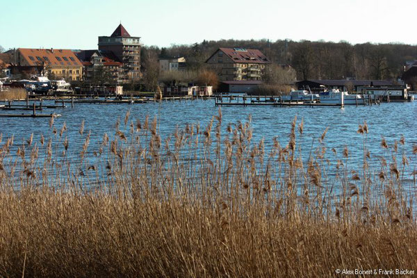 Zierker See 2022, Blick zum Stadthafen