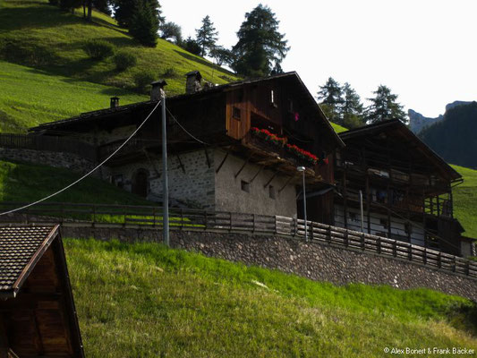 Südtirol 2009, Wanderung St. Jakob - Annatal, bei St. Christina
