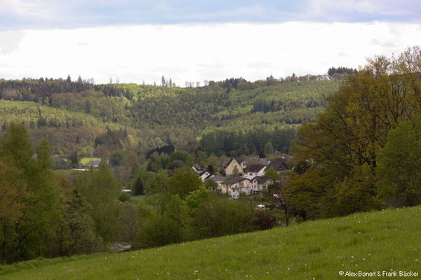 Quellenweg Osthelden 2021, Blick auf Osthelden