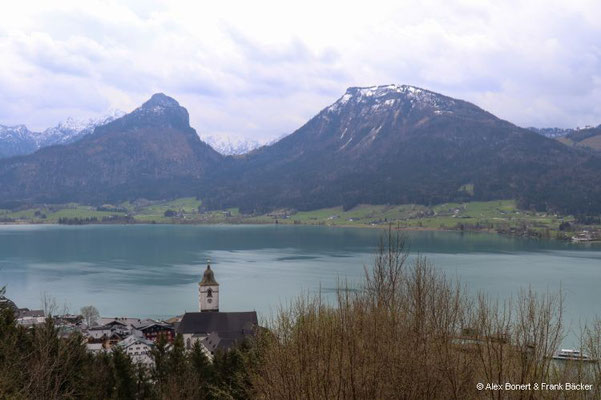 Salzkammergut 2023, St. Wolfgang, Sparber und Bleckwand