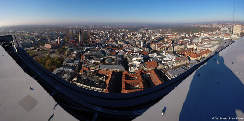 Leipzig 2019, Blick vom City-Hochhaus