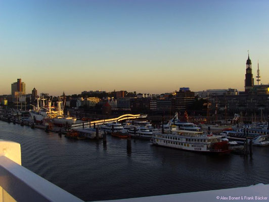 Atlantik und Kanal 2008, Hamburg