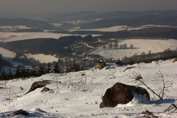 Netphener Keltenweg 2017, Blick Richtung Eschenbach