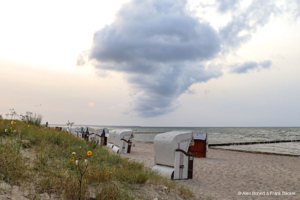 Insel Poel 2023, Strand am Schwarzen Busch