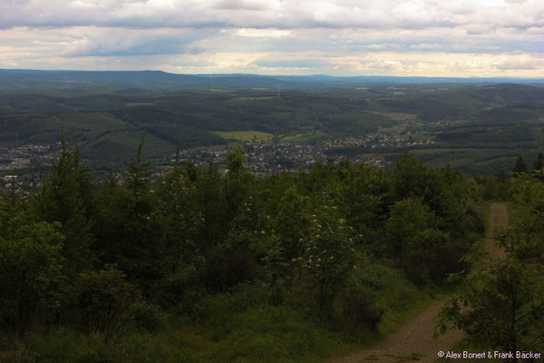 Kindelsberg, Kreuztal, Blick auf Fellinghausen