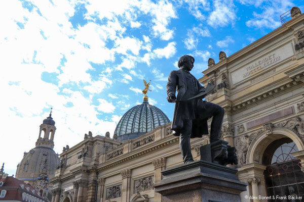 Dresden 2022, Hochschule für bildende Künste und Semper-Denkmal