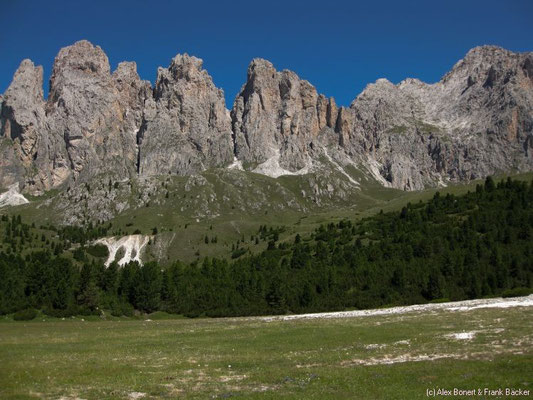 Südtirol 2009, Wanderung Geislerspitzen