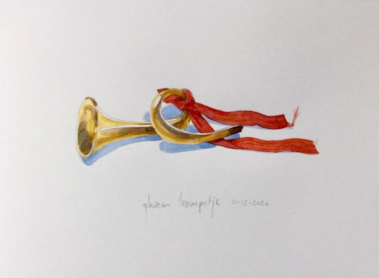 Annette Fienieg: Small glass trumpet