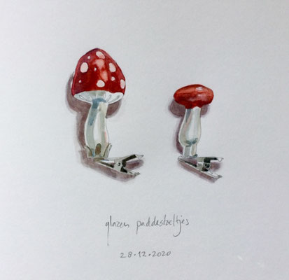 Annette Fienieg: Toadstools, 28-12-2020